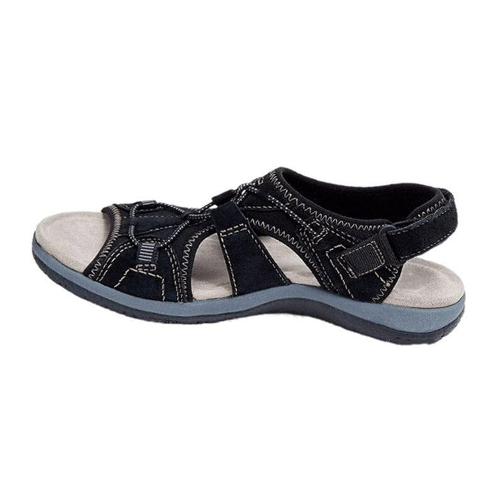 Women's Open-Toe Multi-Strap Velcro Sport Sandals