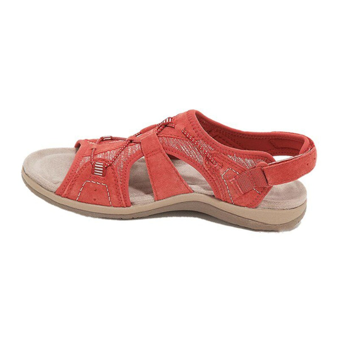 Women's Open-Toe Multi-Strap Velcro Sport Sandals