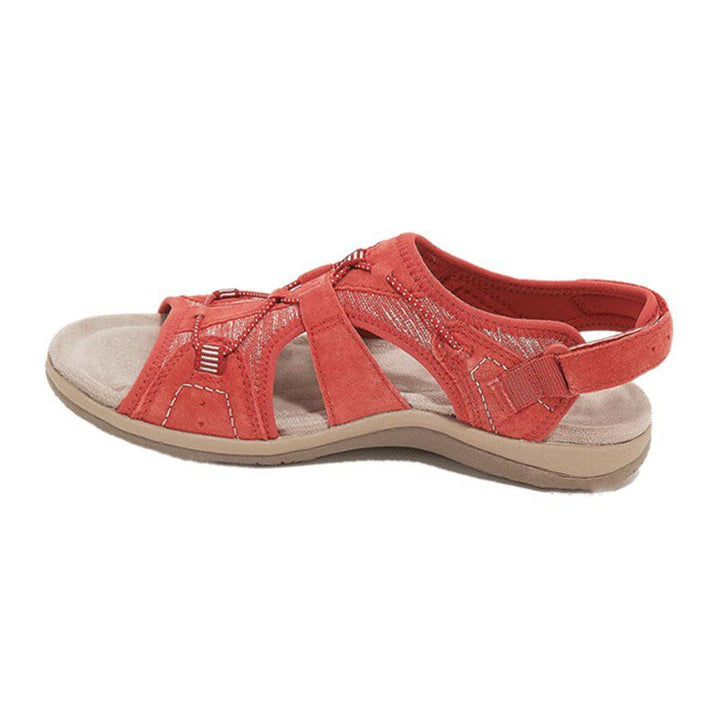 Women's Open-Toe Multi-Strap Velcro Sport Sandals