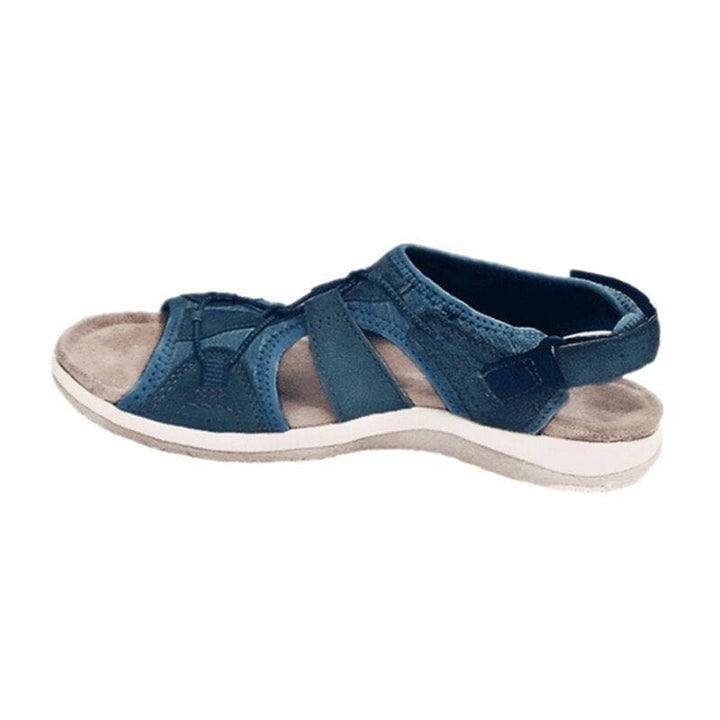 Women's Open-Toe Multi-Strap Velcro Sport Sandals