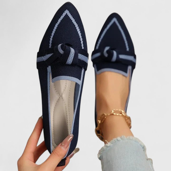 Women's Orthopedic Arch-Support Pointed-Toe Slip-On Loafers
