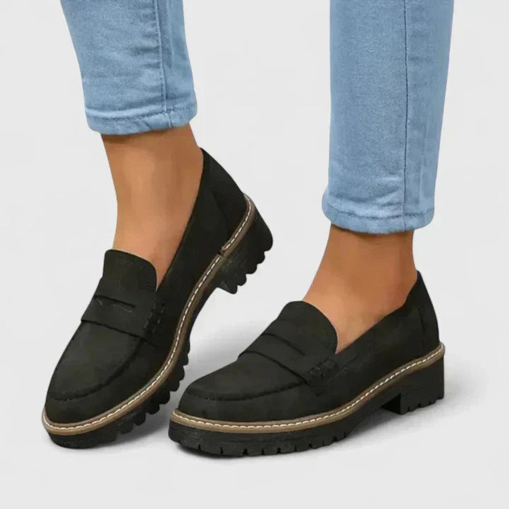 Women's Orthopedic Cushioned Slip-On Platform Loafers