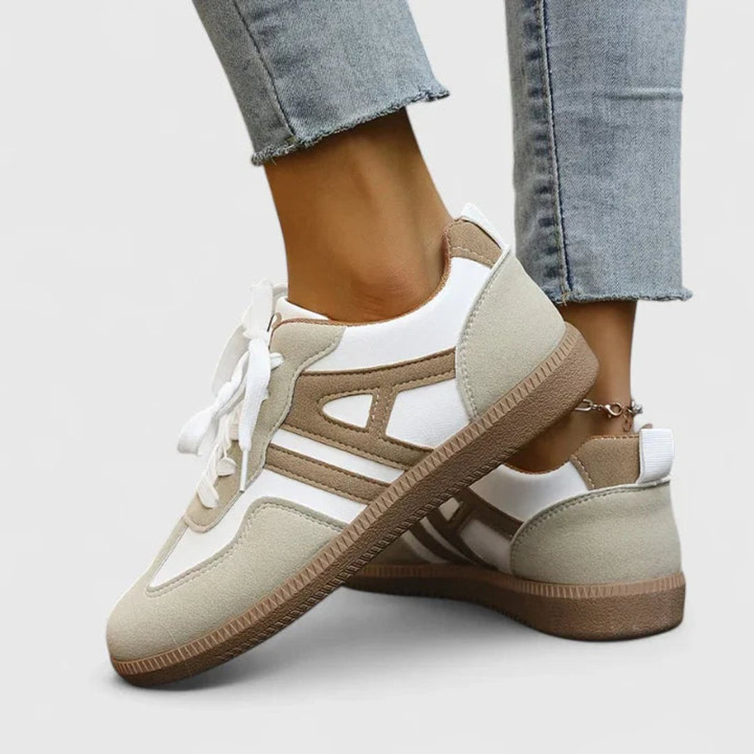 Women's Orthopedic Lace-Up Wide Toe Box Casual Sneakers
