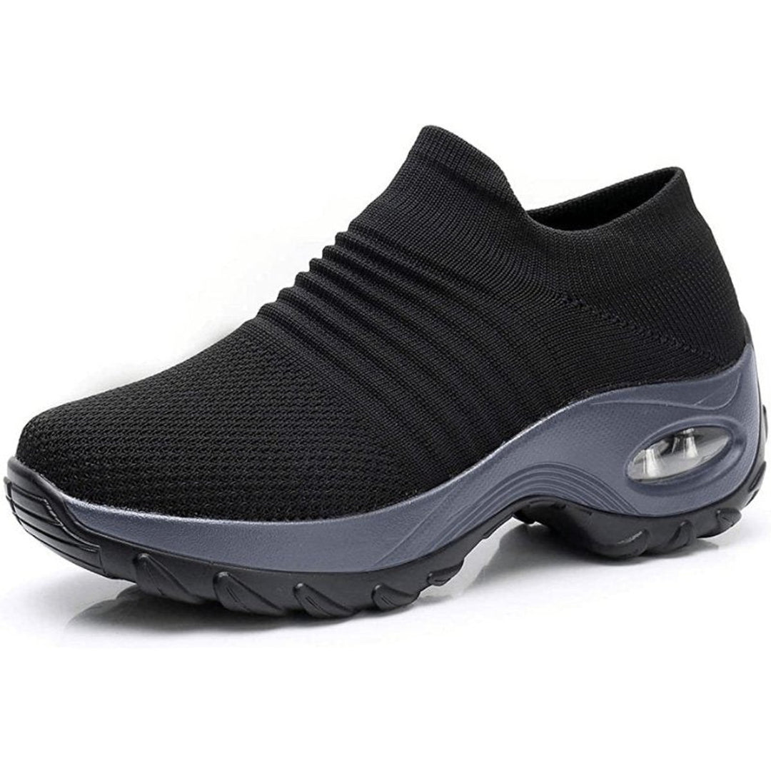 Women's Orthopedic Memory-Foam Slip-On Knit Sneakers