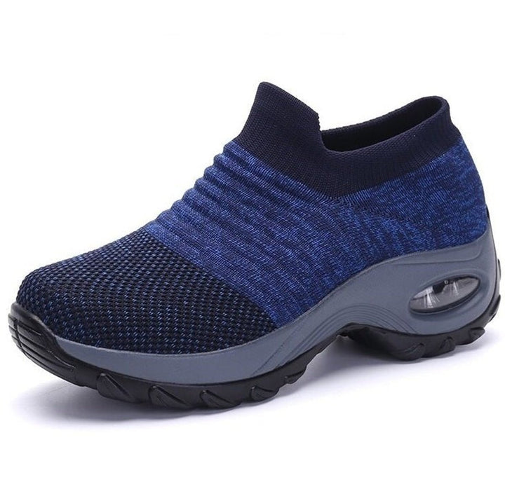 Women's Orthopedic Memory-Foam Slip-On Knit Sneakers