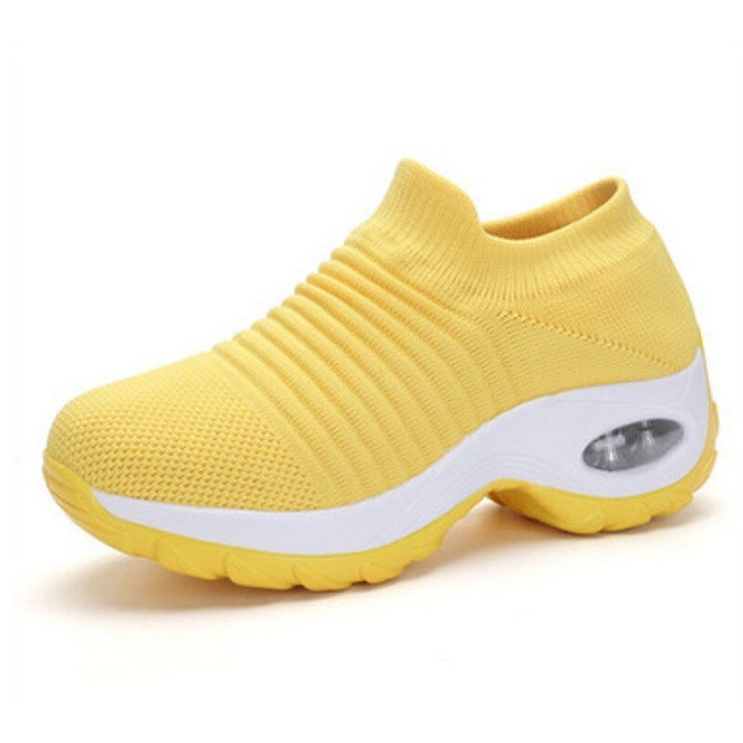 Women's Orthopedic Memory-Foam Slip-On Knit Sneakers