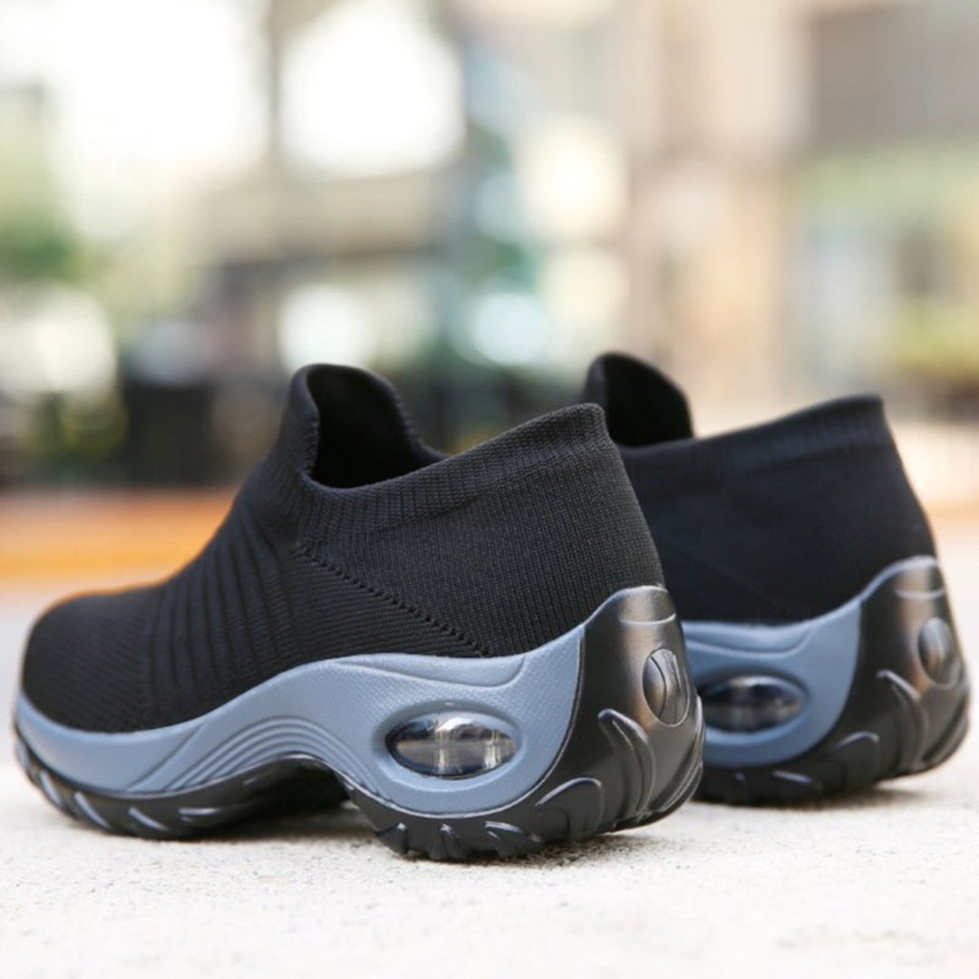 Women's Orthopedic Memory-Foam Slip-On Knit Sneakers