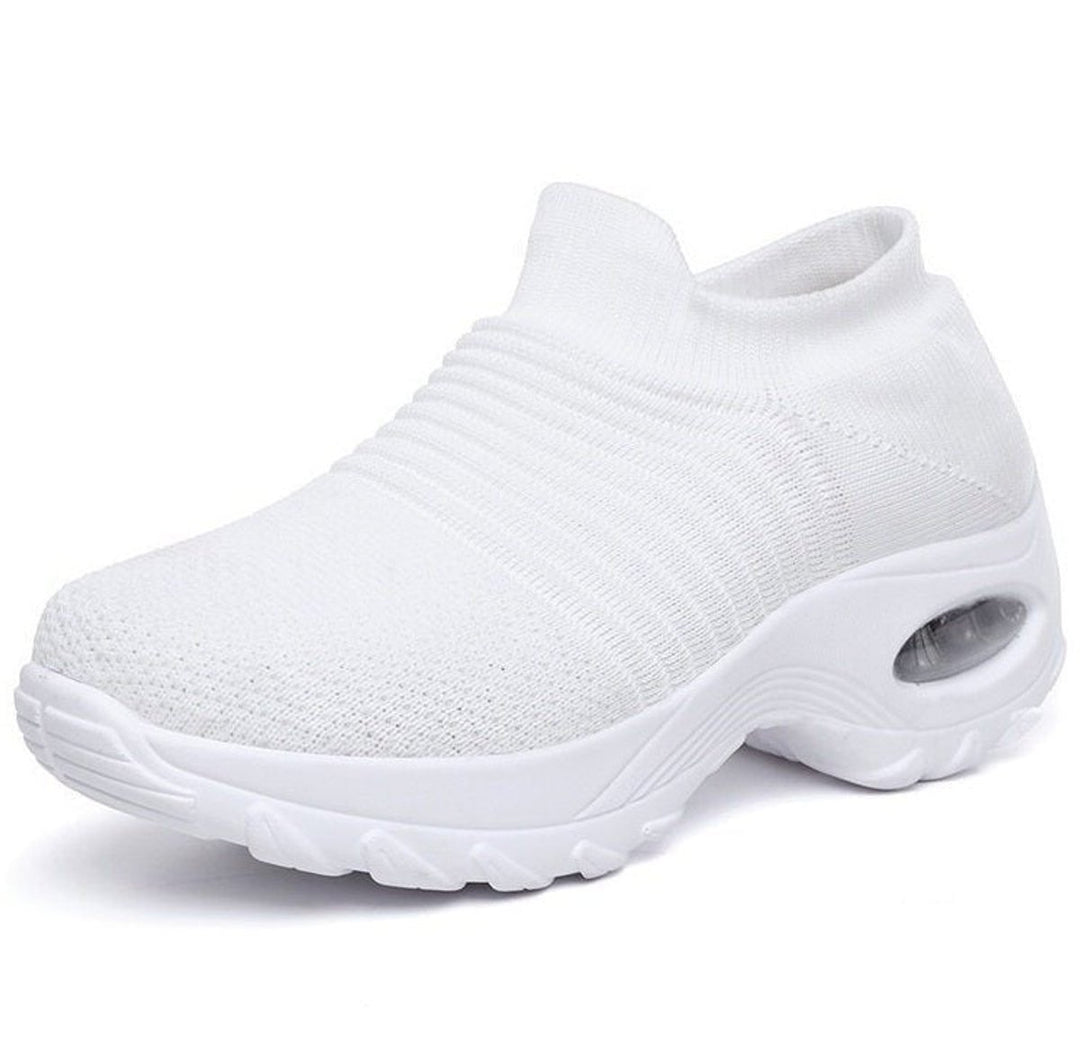 Women's Orthopedic Memory-Foam Slip-On Knit Sneakers