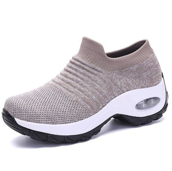 Women's Orthopedic Memory-Foam Slip-On Knit Sneakers