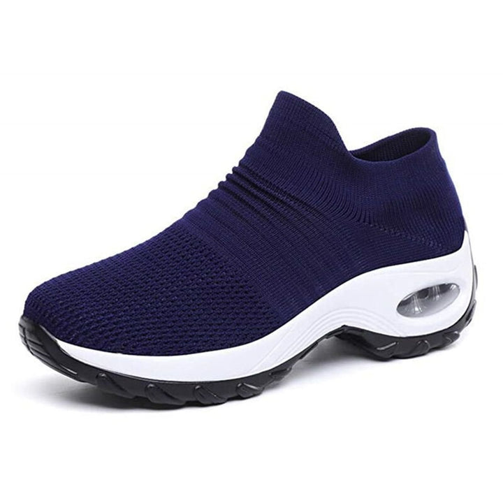 Women's Orthopedic Memory-Foam Slip-On Knit Sneakers