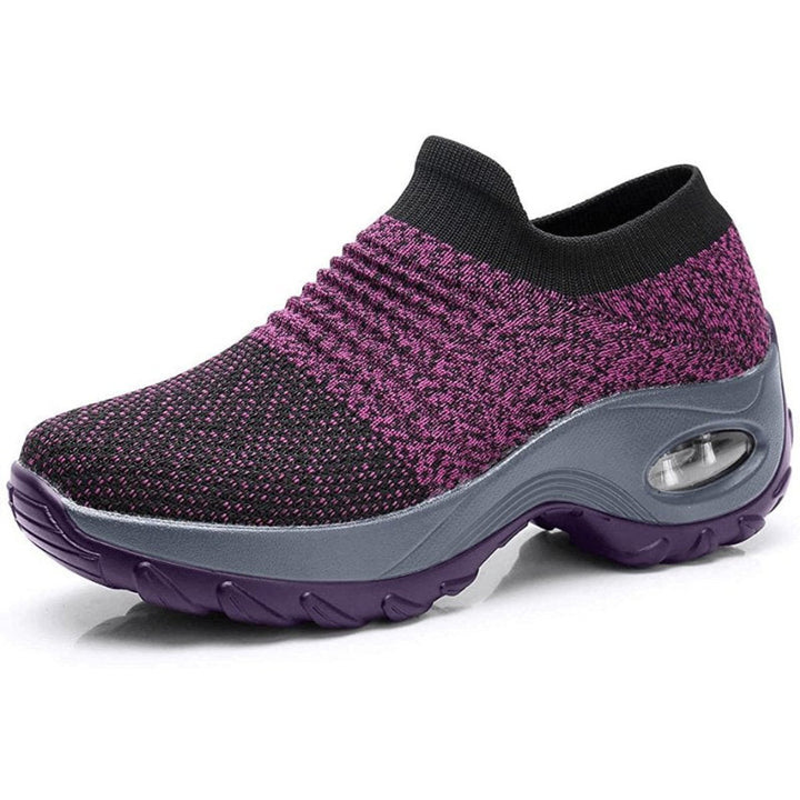Women's Orthopedic Memory-Foam Slip-On Knit Sneakers