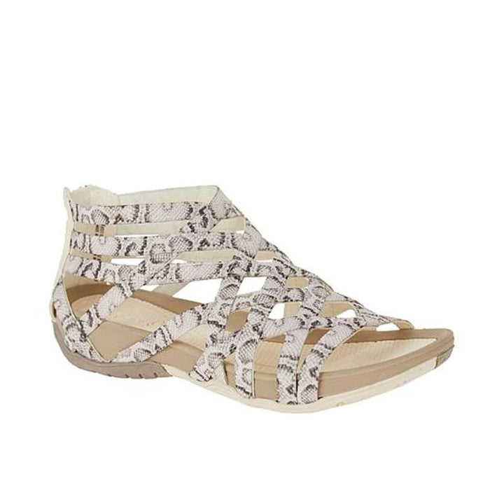 Women's Orthopedic Strappy Gladiator Arch-Support Flat Sandals