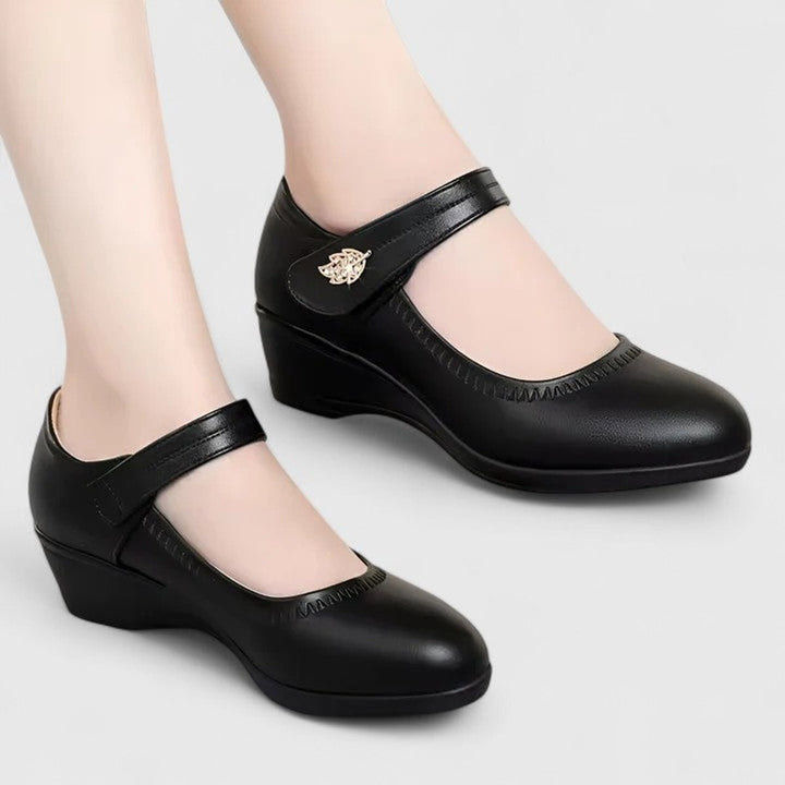 Women's Orthopedic Wedge Mary Jane Comfort Shoes