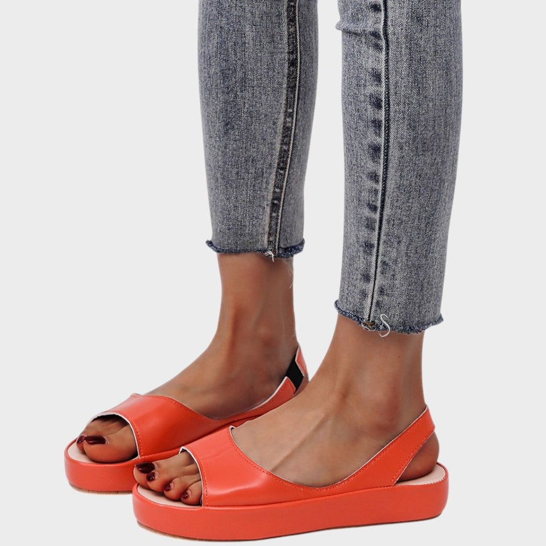 Women's Orthopedic Wedge Slip-On Open-Toe Sandals