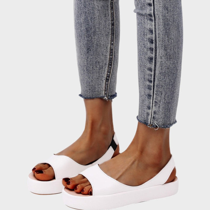 Women's Orthopedic Wedge Slip-On Open-Toe Sandals