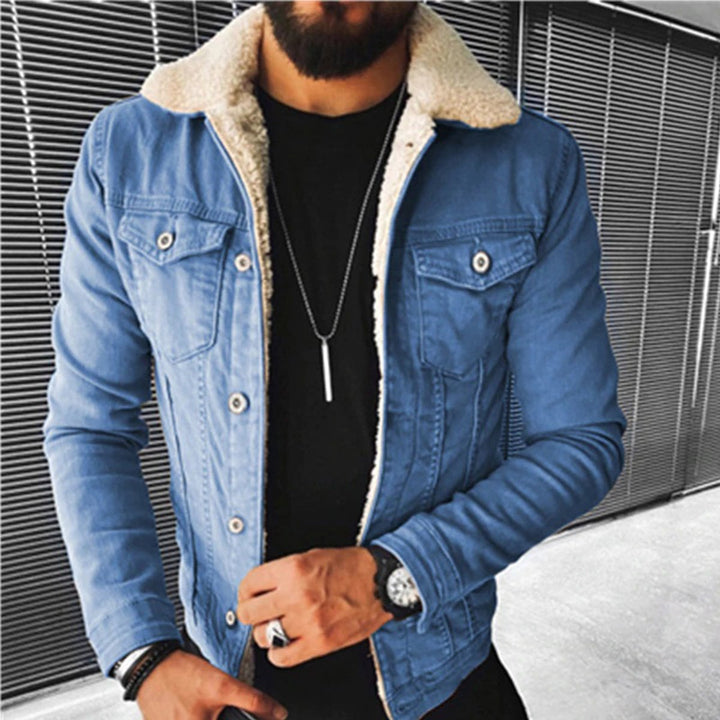 Women's Oversized Boho Embroidered Denim Jacket