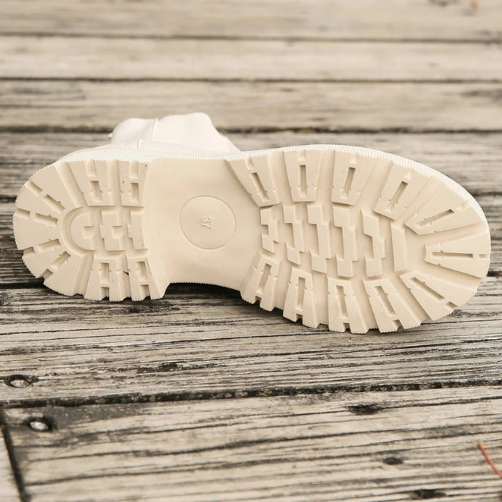 Women's Platform Chelsea Slip-On Ankle Boots Pull-Tab