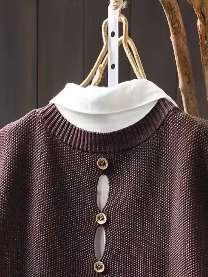Women's Relaxed-Fit Knit Sweater Vest Cardigan Layering Top
