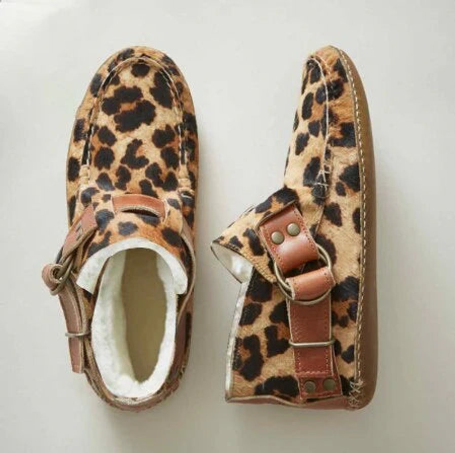 Women's Western Buckle-Strap Block-Heel Ankle Boots
