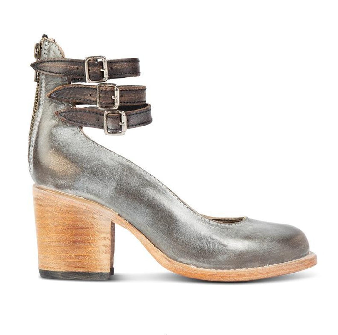 Women's Western-Style Buckle-Strap Pointed-Toe Ankle Boots