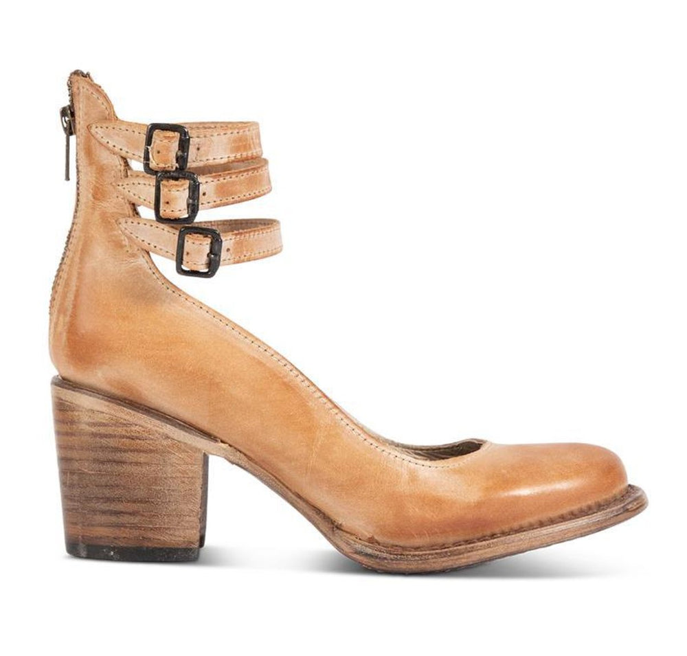 Women's Western-Style Buckle-Strap Pointed-Toe Ankle Boots
